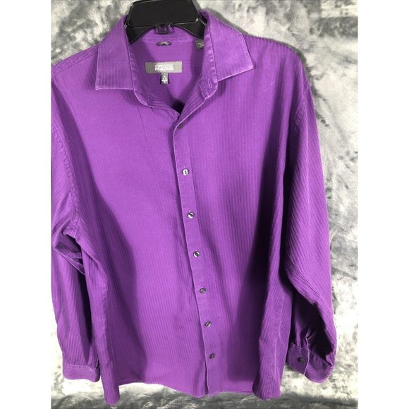 Kenneth Cole Reaction Shirt Men’s Button Down Size 32-33 - 16 Cotton - Picture 2 of 11